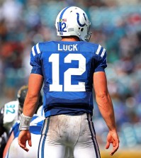 Colts Andrew Luck - Mike Ehrmann Getty Images