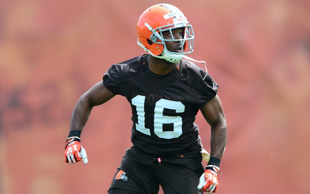 Browns Andrew Hawkins - Andrew Weber