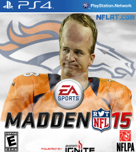 Peyton Manning Madden 15 Cover