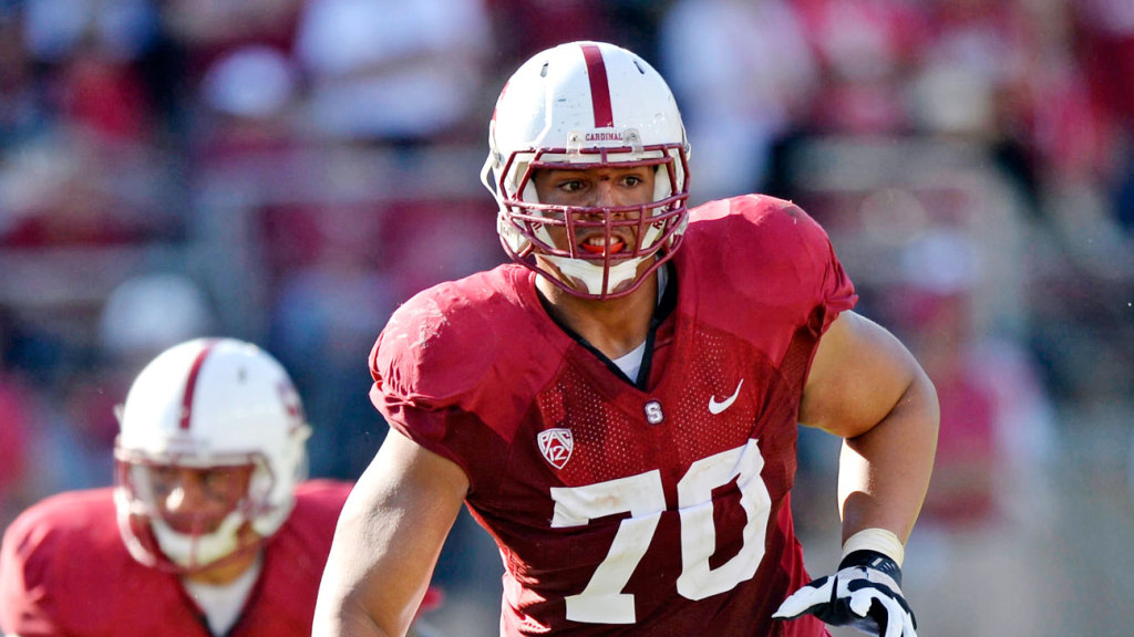 Stanford OT Andrus Peat - Bob Stanton